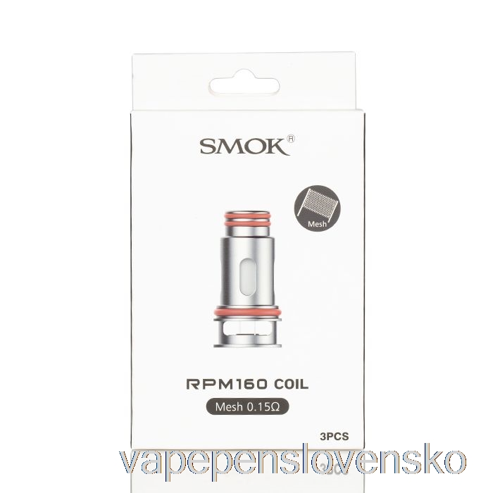 Smok Rpm160 Náhradné Cievky 0,15ohm Rpm160 Mesh Cievky Vape Slovensko